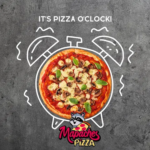 pizzas mapaches